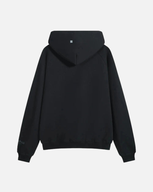 3SSENTIAL BLACK HOODIE