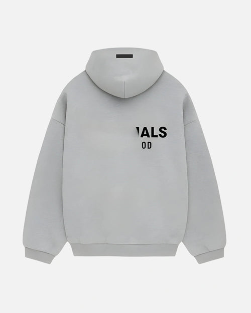 3SSENTIAL GREY HOODIE