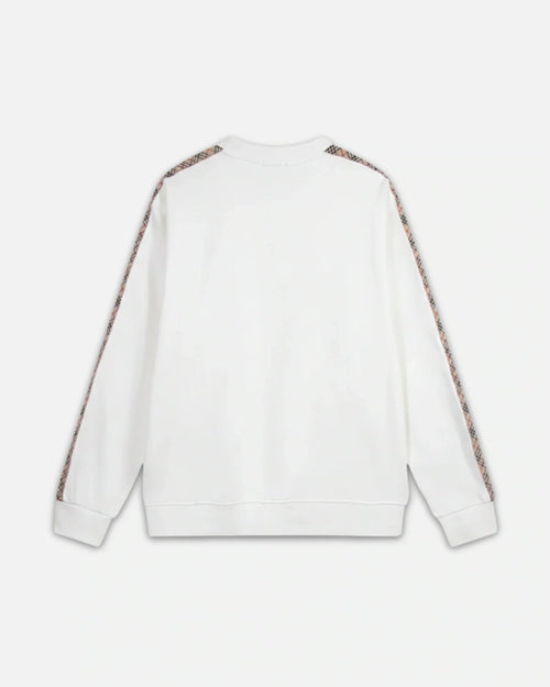 BURRB WHITE SWEATSHIRT