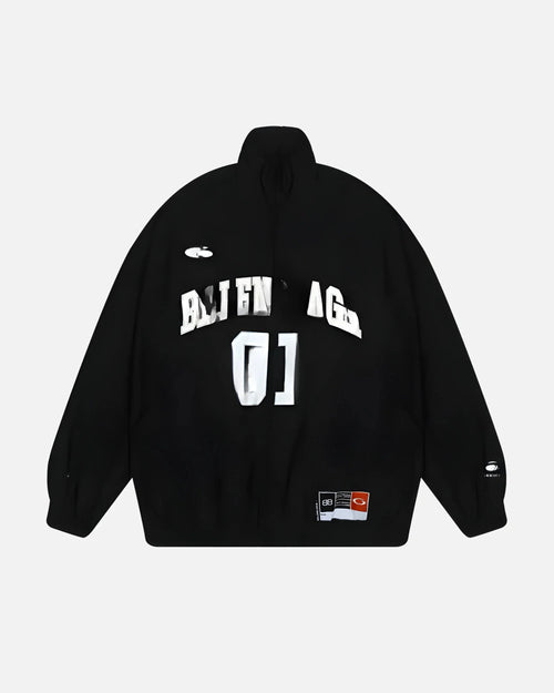 CIENAGA BLACK ZIP HOODIE