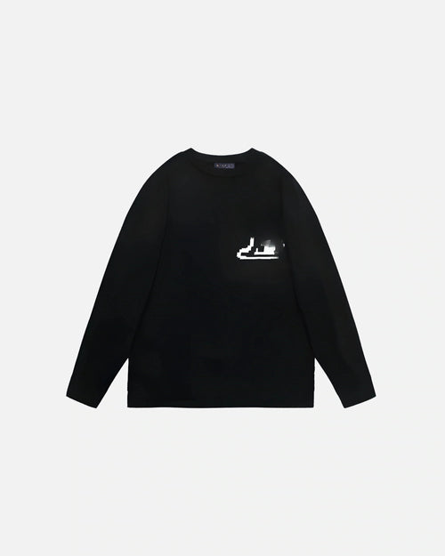 L BLACK SWEATER
