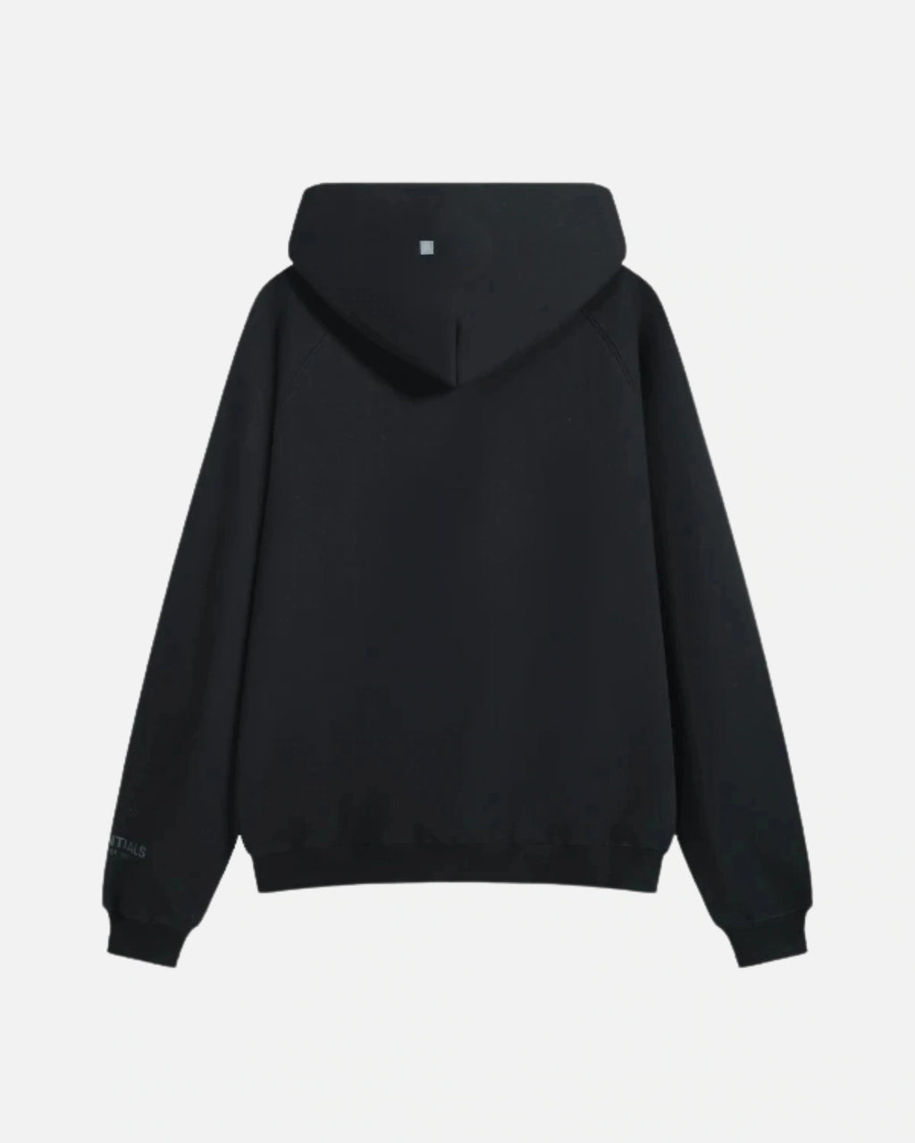 3SSENTIAL BLACK HOODIE