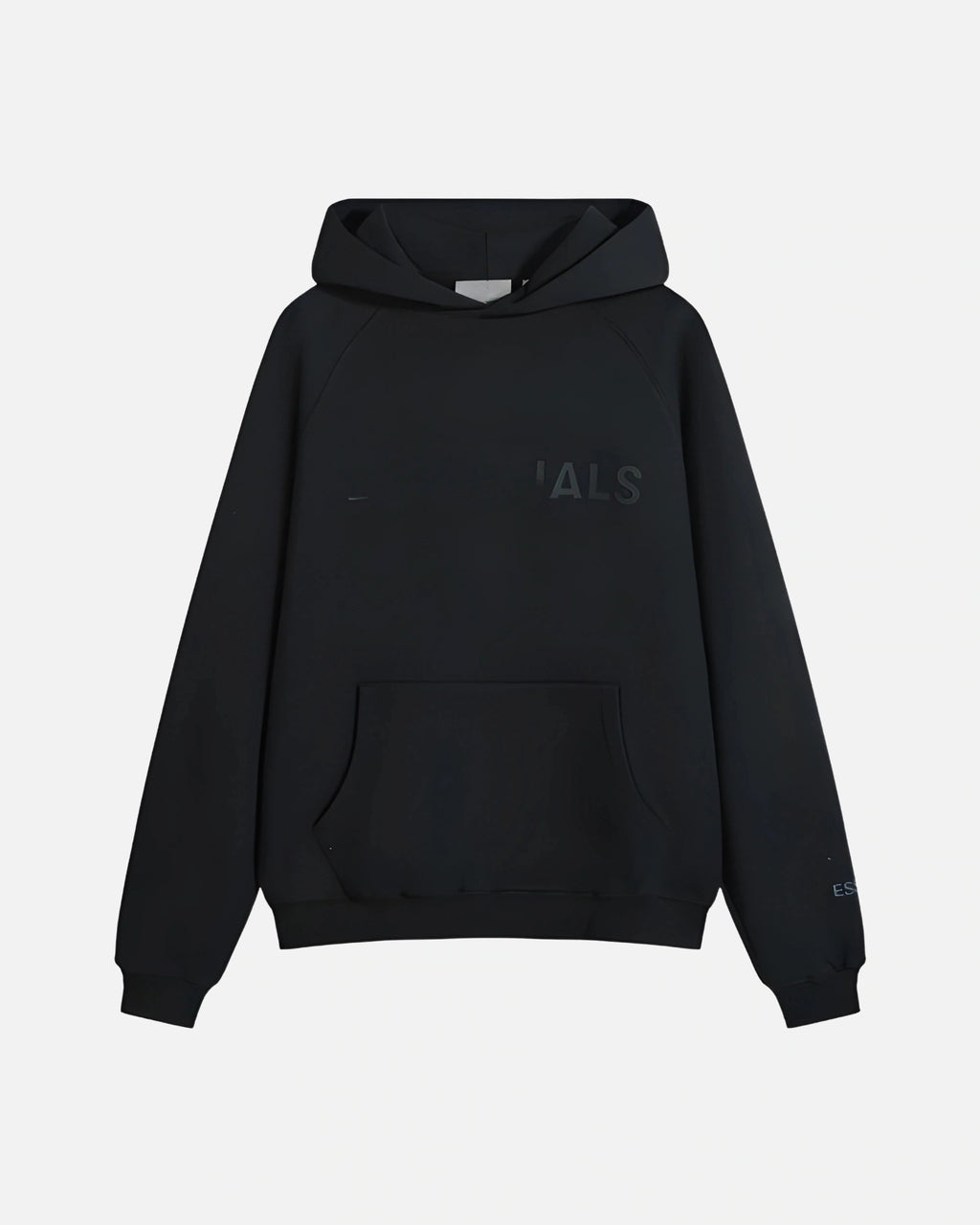 3SSENTIAL BLACK HOODIE