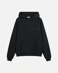 3SSENTIAL BLACK HOODIE