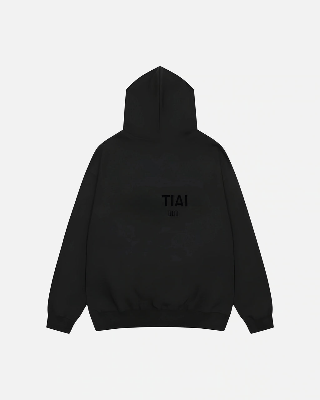 3SSENTIAL BLACK HOODIE