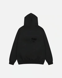 3SSENTIAL BLACK HOODIE