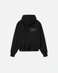 3SSENTIAL BLACK HOODIE