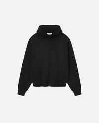 3SSENTIAL BLACK HOODIE