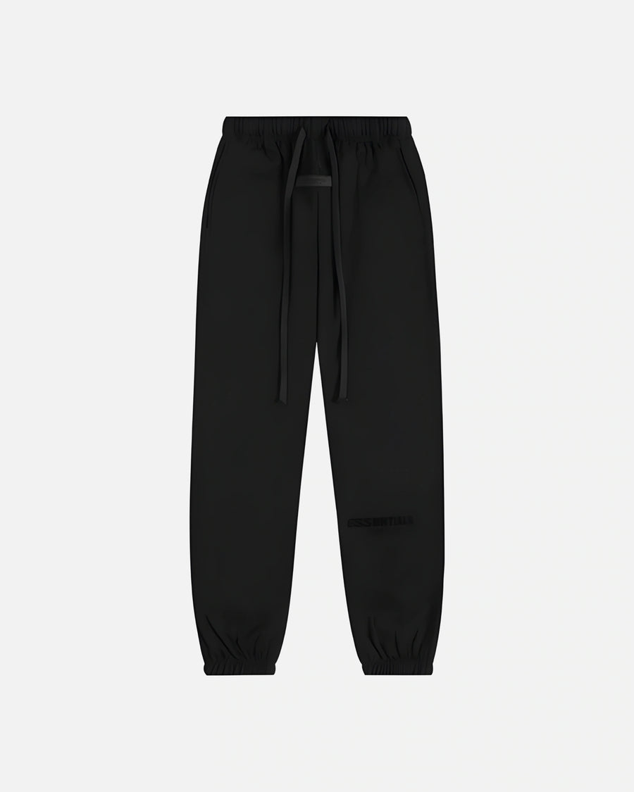 3SSENTIAL BLACK PANTS