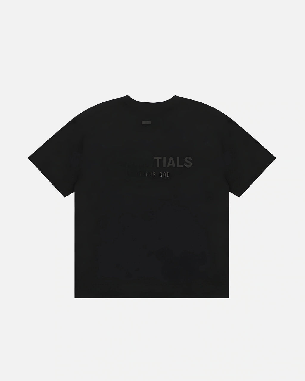 3SSENTIAL BLACK TEE