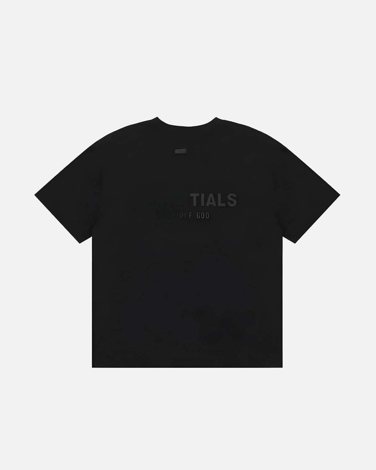 3SSENTIAL BLACK TEE