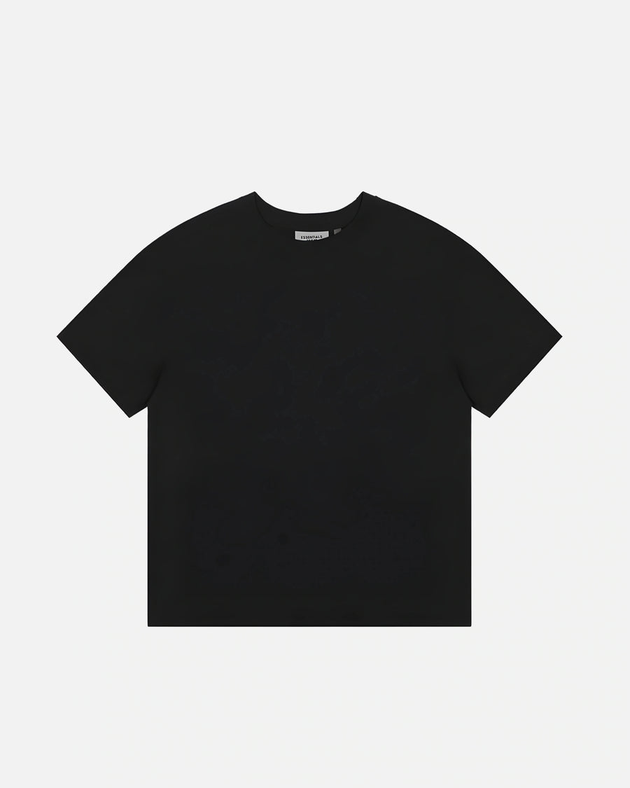 3SSENTIAL BLACK TEE