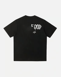 3SSENTIAL BLACK TEE