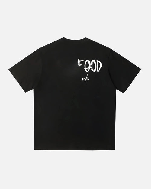 3SSENTIAL BLACK TEE