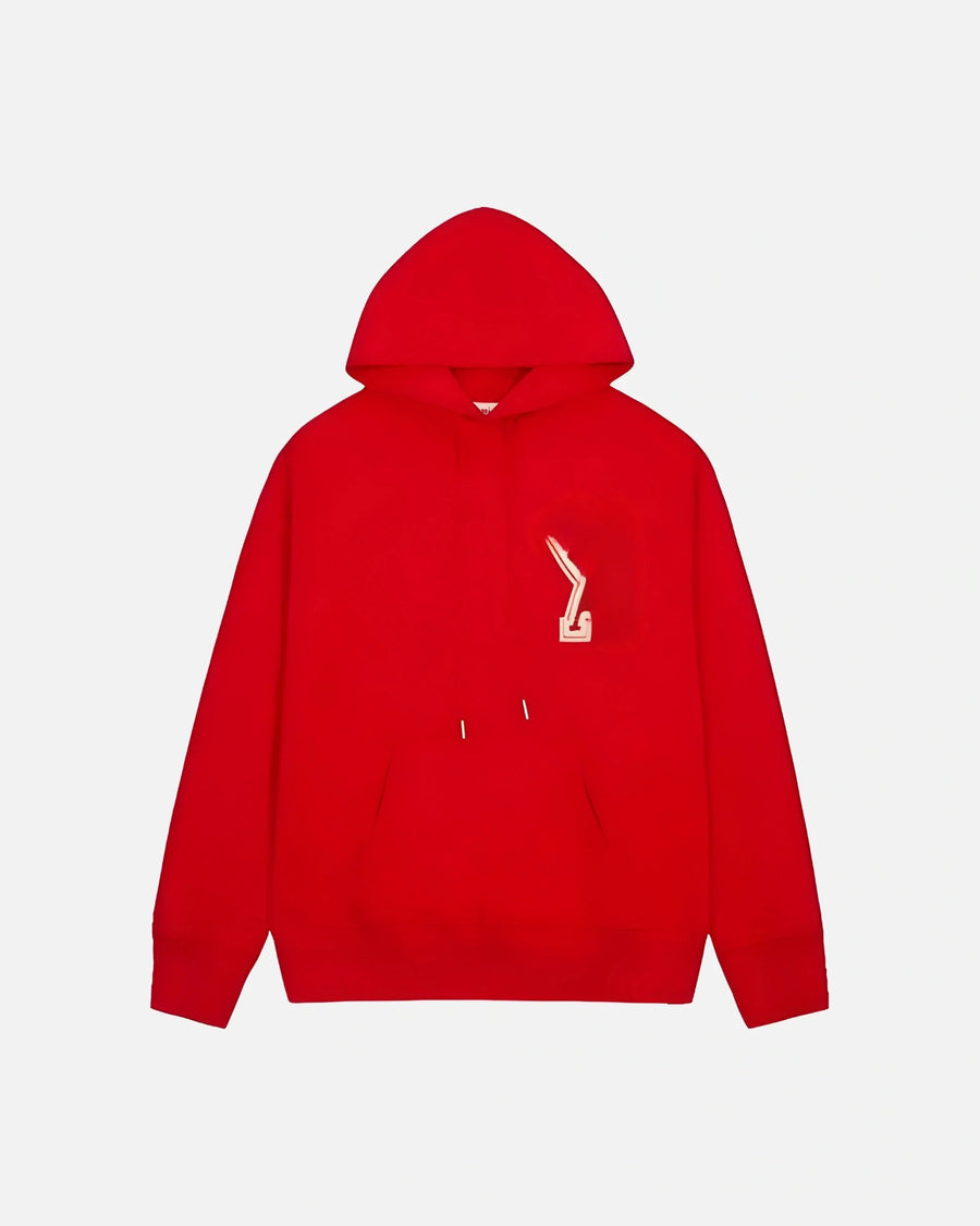 Amy Paree Hoodie 006 Red Front