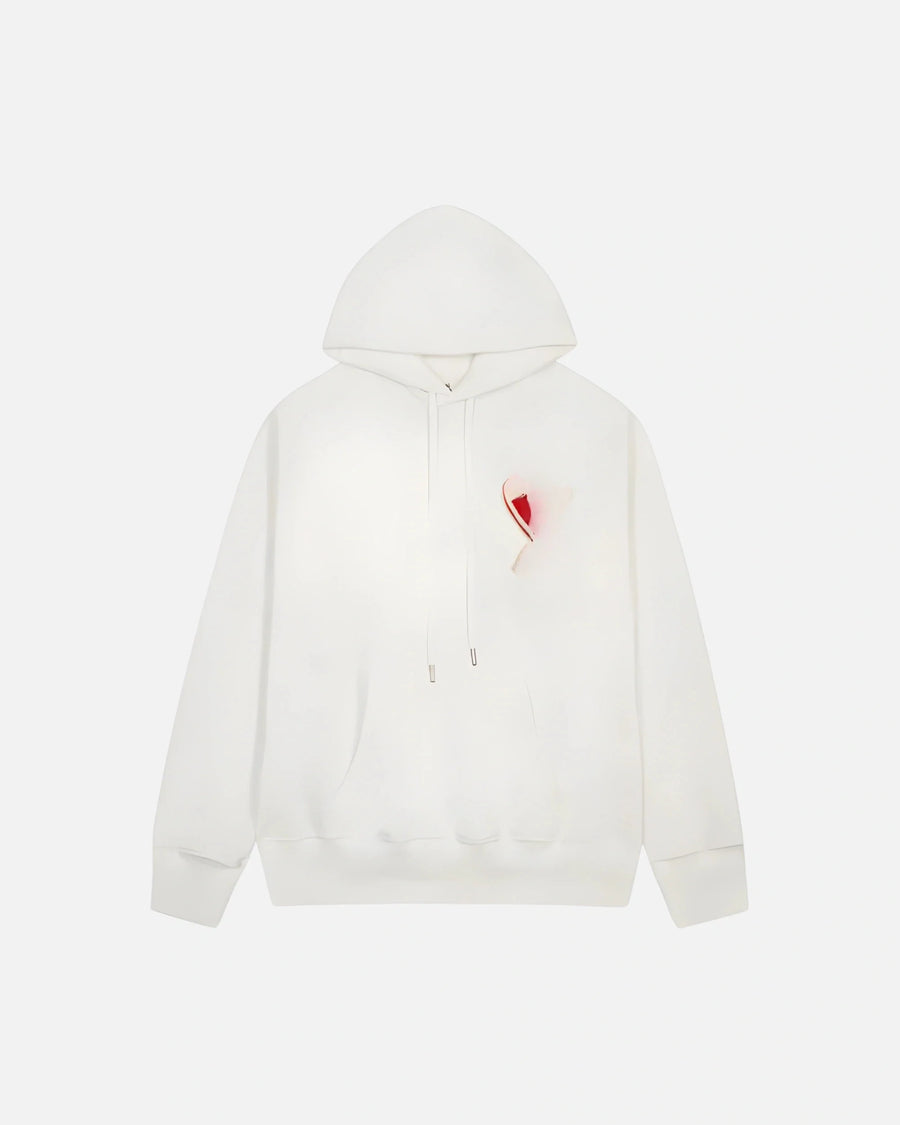 Amy Paree Hoodie 007 White Front