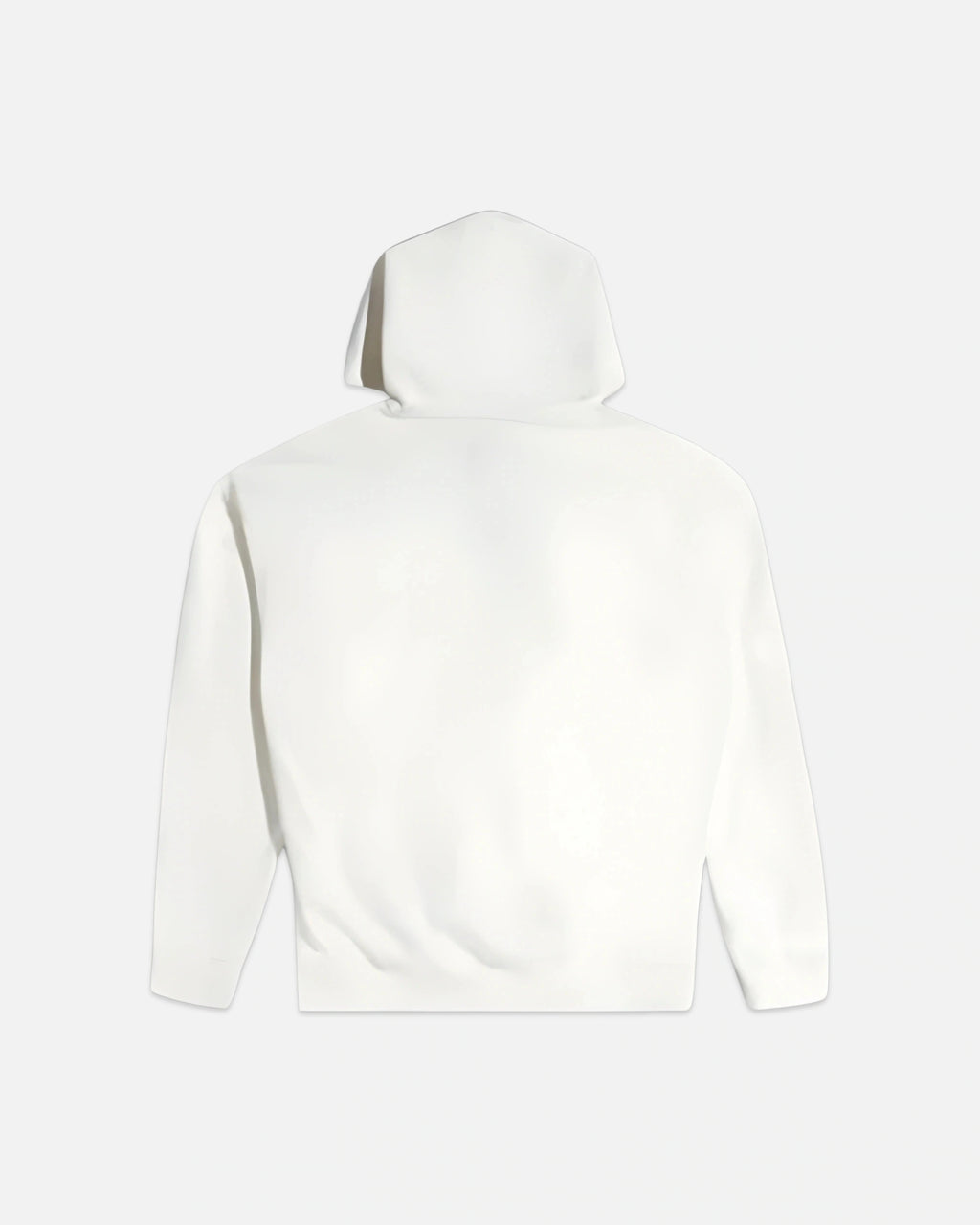 BPE WHITE ZIP HOODIE