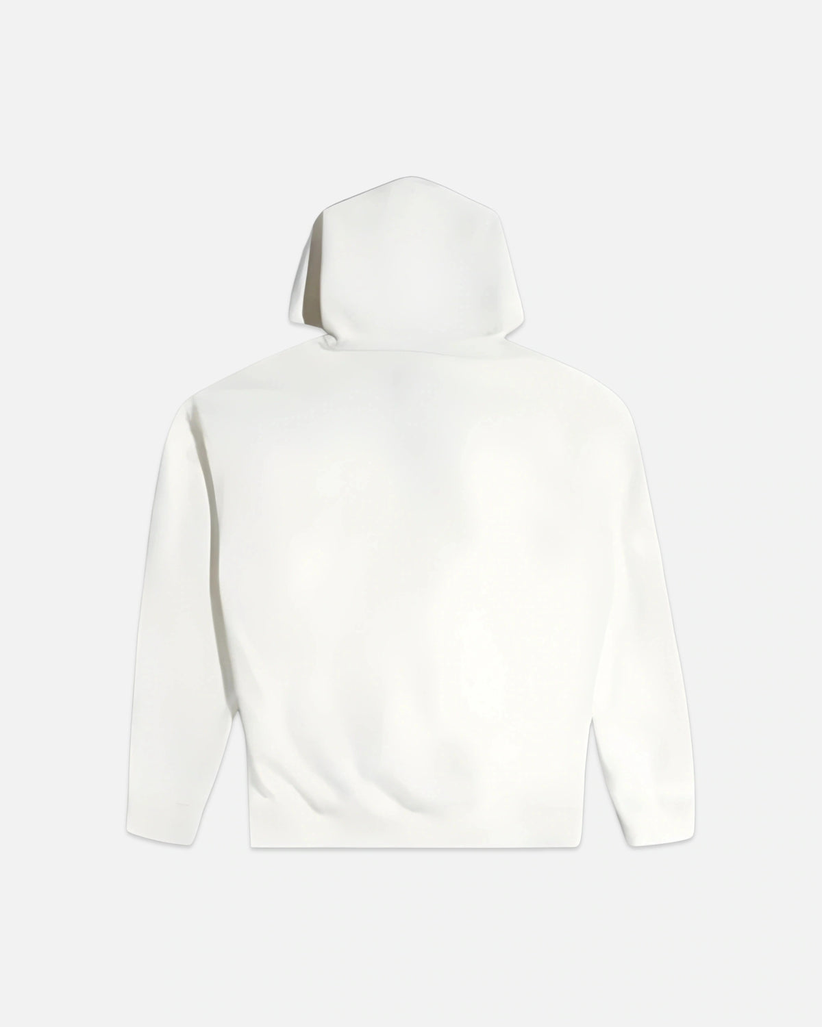 BPE WHITE ZIP HOODIE
