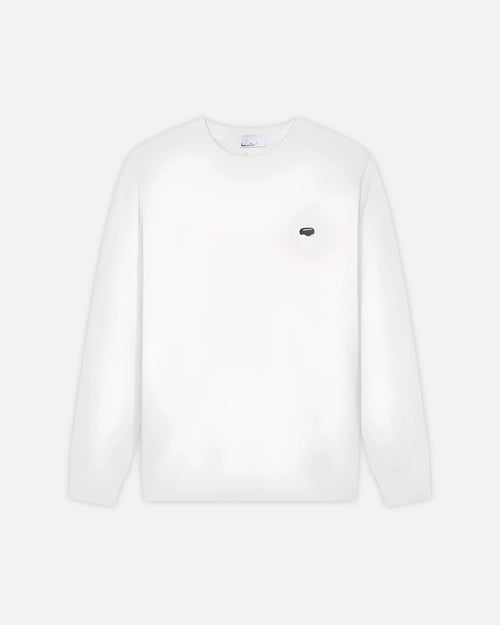 CROCODILE WHITE SWEATSHIRT
