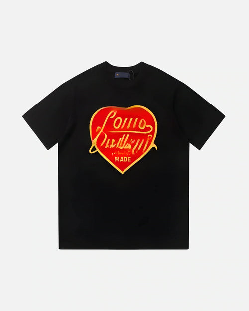 BLACK HEART TEE