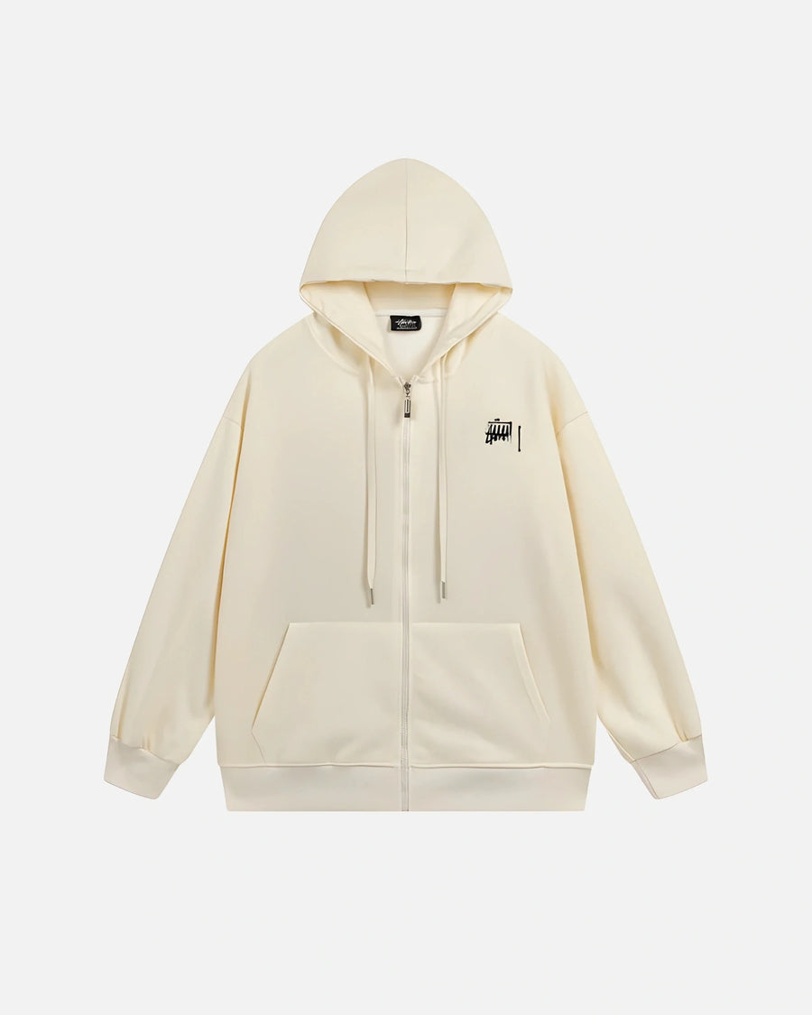 STASI Zip Hoodie 015 Front