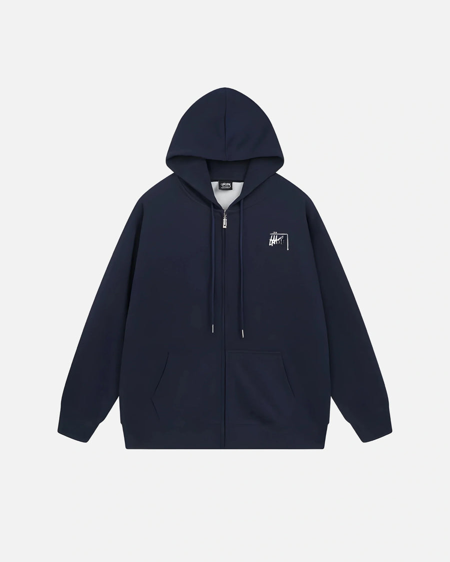 STASI Zip Hoodie 017 Front